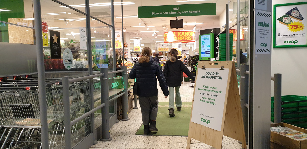 Coop Farsta och pandemilag - vem räknar oss?